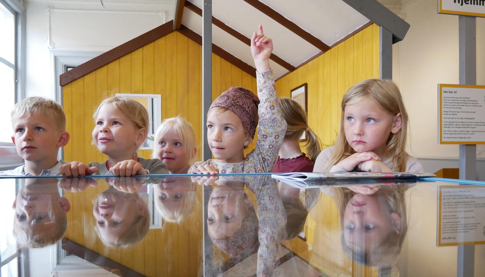 Børn på Museum Vestsjælland