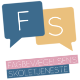 Fagbevægelsens skoletjenesten logo undervisingstilbud