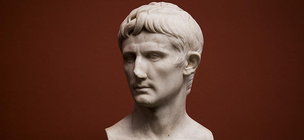 Portræt af Augustus og romerne