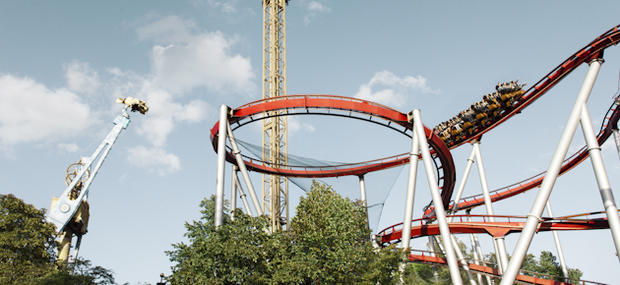 Der er masser af matematik i Tivoli.