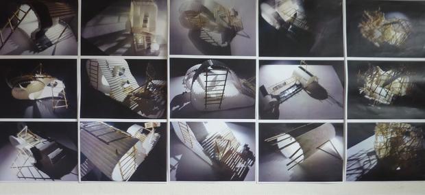 arkitektur og skulptur projekt, billedkunst