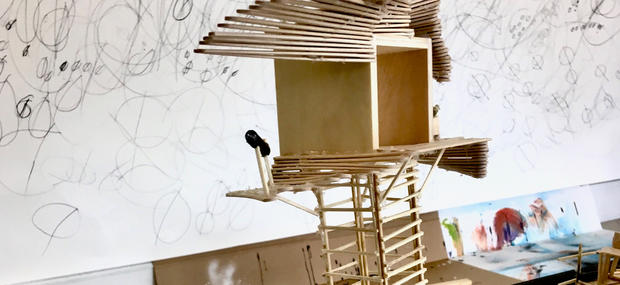 vi bygger arkitektur, billedkunst