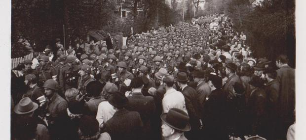 Danske brigades hjemkomst til Danmark i 1945