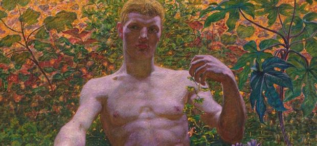 Kristian Zahrtmann: Adam i Paradis, 1914. Privateje.