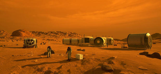 Overlev på Mars i Planetarium