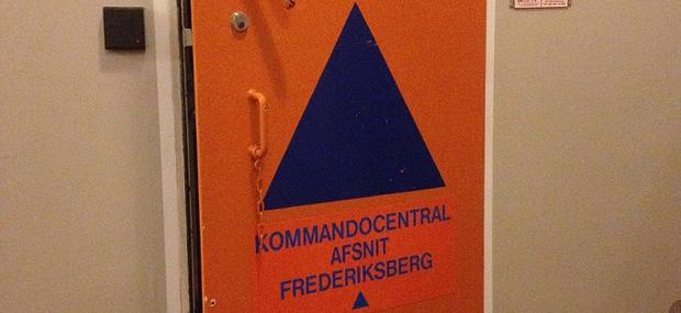 Dør til Kommandocentral