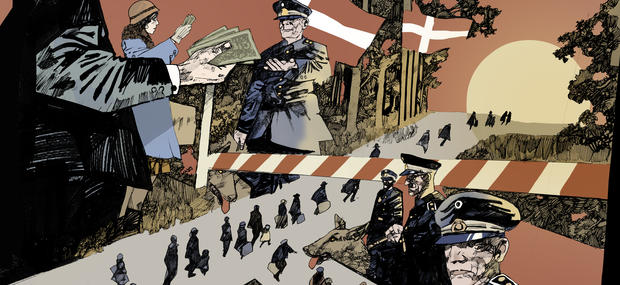 Natten mellem d. 1. og 2. oktober 1943 gennemførte nazisterne en aktion mod de danske jøder. Men det lykkedes langt de fleste danske jøder at flygte til Sverige med hjælp fra deres danske medborgere.