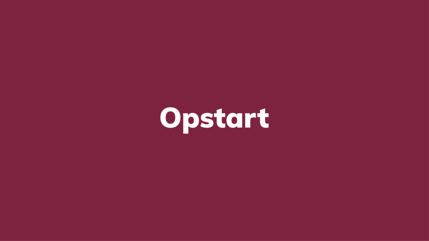 Opstartspakke: Opstart