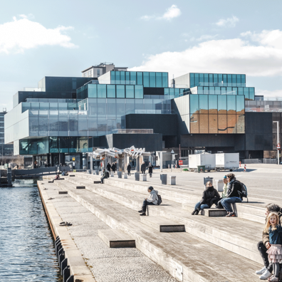 Pladsen foran Dansk Arkitektur Center